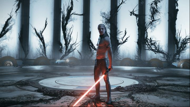 Dagan Gera is a former Jedi of the Great Republic who succumbed to the Dark Side of the Force - Jedi Survivor: How to defeat Dagan Gera? - Bosses - Star Wars Jedi Survivor guide
