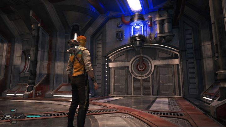 You can encounter locked blue ages shortly after starting a new game, i - Star Wars Jedi Survivor: How to overload the blue wires? - Explore - Star Wars Jedi Survivor guide