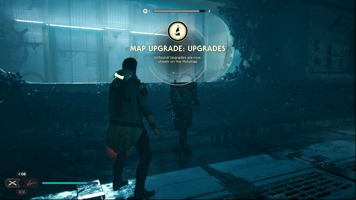 Turn 180 degrees - Star Wars Jedi Survivor: Map Upgrades - Unique Collectibles - Star Wars Jedi Survivor guide