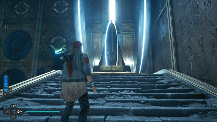 Approach the altar on the left and an essence will appear - Jedi Survivor: Chamber of Reason on Koboh - Puzzles - Star Wars Jedi Survivor guide