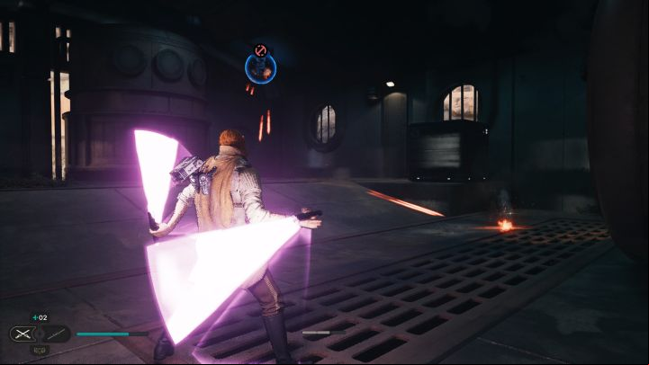 Ceiling cannons are one of the obstacles encountered in the game world - Star Wars Jedi Survivor: How to destroy ceiling cannons? - Fight - Star Wars Jedi Survivor guide