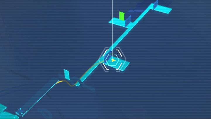 After ing a lengthy section of wall running, you will reach a long tunnel where you have to avoid the stream of energy of the mining cannon by ing through green gates and hiding in the side spaces - Jedi Survivor: Array Channel on Shattered Moon - list of secrets - Shattered Moon - Star Wars Jedi Survivor guide