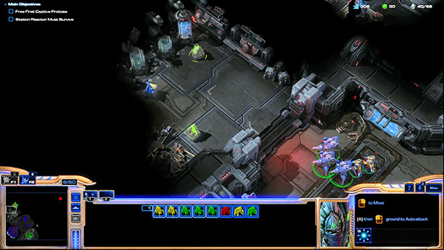 When creating the army, wait for Kerrigan to start preparing for the second attack - Mission 1 - Dark Whispers - Campaign - Whispers of Oblivion - StarCraft II: Legacy of the Void - Game Guide and Walkthrough