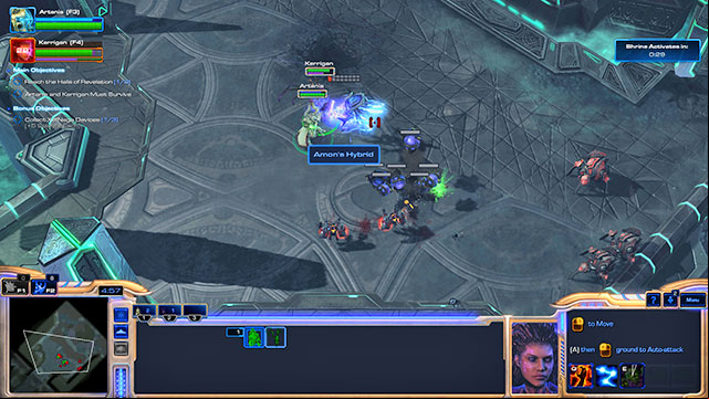 You will be attacked after the cutscene - Mission 10 - The Infinite Cycle - Campaign - Legacy of the Void - StarCraft II: Legacy of the Void - Game Guide and Walkthrough