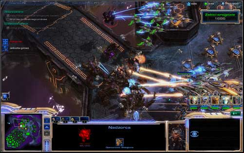Just as I suggested before, it's good to split your forces into two groups and place them on both sides of the Archive, thanks to which you'll be able to quickly react to enemies coming from both sides - In Utter Darkness (Achievements) - Campaign - Prophesy missions - StarCraft II: Wings of Liberty - Game Guide and Walkthrough