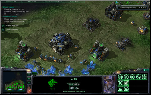 A very fast and important part of the level, requiring a lot of... clicking - Opening Gambit - Challenges - StarCraft II: Wings of Liberty - Game Guide and Walkthrough