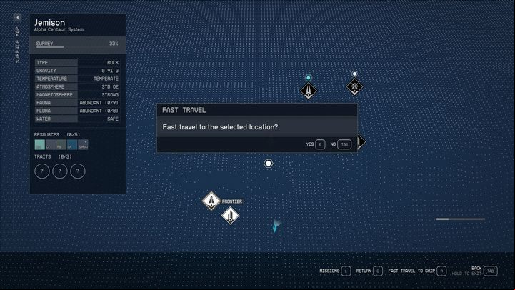 2 - Starfield: Is there fast travel? - Exploration - Starfield Guide