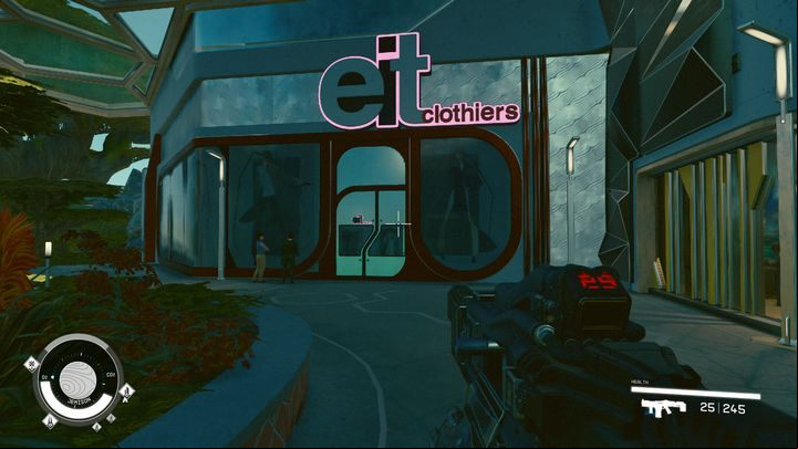 If you're in a market for clothing, this is the right spot - Starfield: Merchants and shops - New Atlantis - Stores and services - Starfield Guide