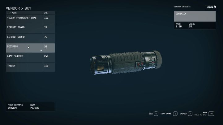 3 - Starfield: How to get digipicks? - Equipment - Starfield Guide