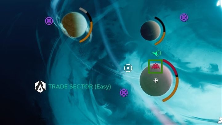 A Primes presence on a planet is marked with the icon - Influence on planets in Starlink Battle for Atlas - Mechanics and basics - Starlink Battle for Atlas Guide