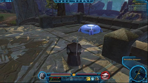 Recover the Northwest Hologram - (L01) The Path of a Jedi - Jedi Consular - Star Wars: The Old Republic Game Guide