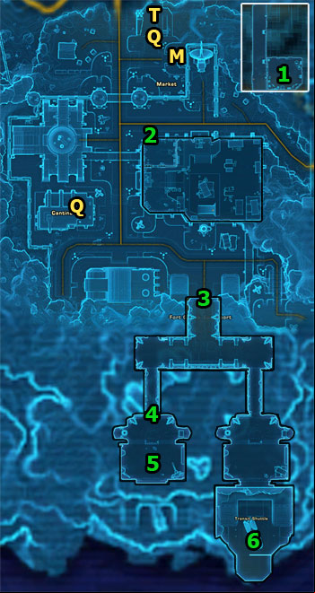 Go to the Ord Mantell Shuttleport - (L11) Chasing Skavak - Smuggler - Star Wars: The Old Republic Game Guide