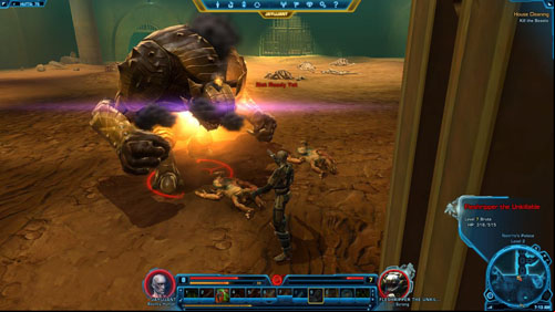 Defeat the Beastmaster - (L08) House Cleaning - Bounty Hunter - Star Wars: The Old Republic Game Guide