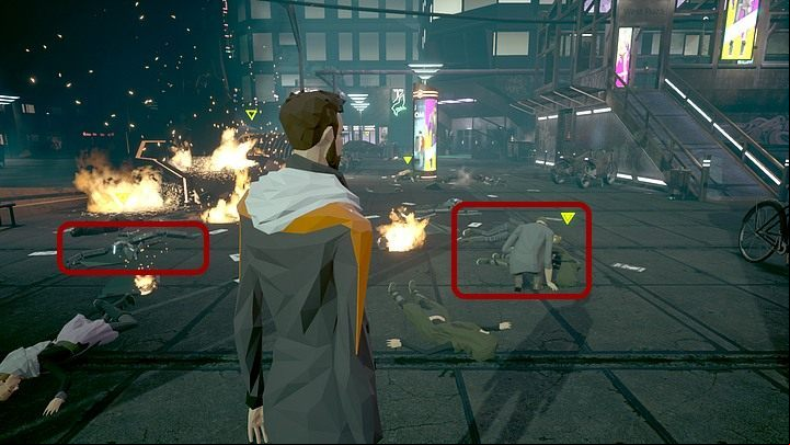 After the explosion at the West Plaza approach the police bot on the left and start a conversation; it will ask you to the medical center - Wednesday, January 15th, the year 2048, Richard Nolans apartment; The Voice - Chapter four - State of Mind Game Guide