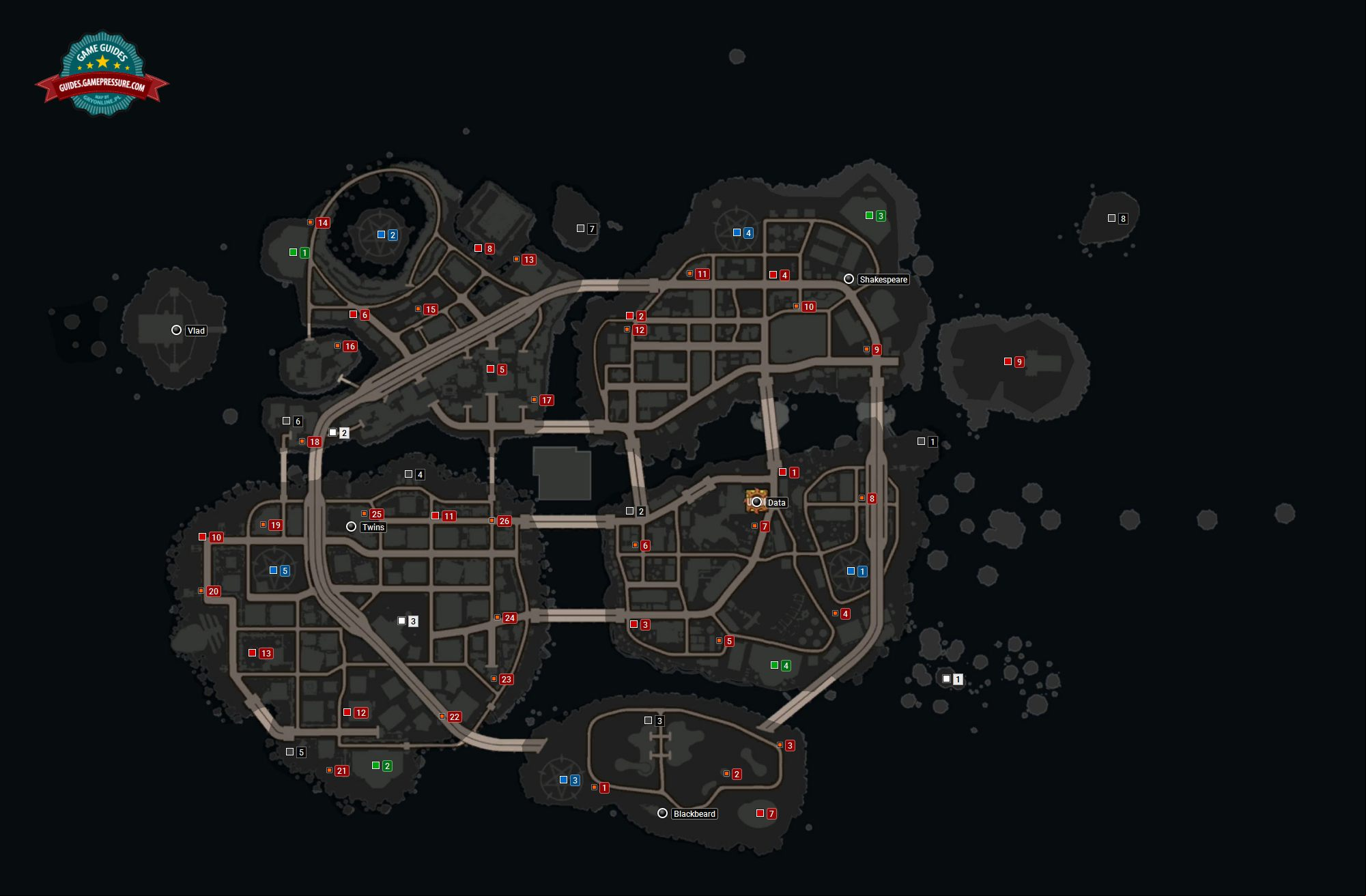 Targets - Saints Row: Gat out of Hell Targets - Saints Row: Gat out of Hell