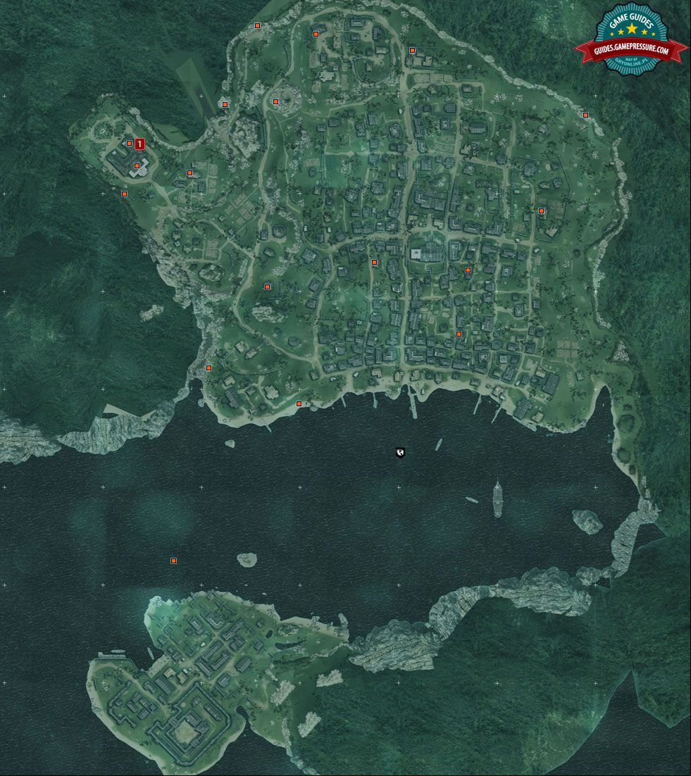 Map of Kingston - Chests - Assassin's Creed IV: Black Flag Map of Kingston - Chests - Assassin's Creed IV: Black Flag