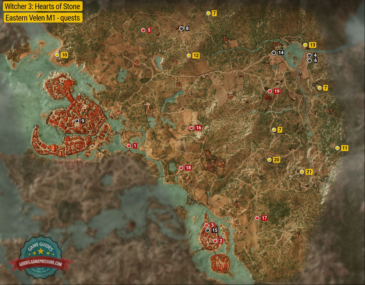 Witcher 3: Hearts of Stone M1 - Eastern Velen - quests Witcher 3: Hearts of Stone M1 - Eastern Velen - quests