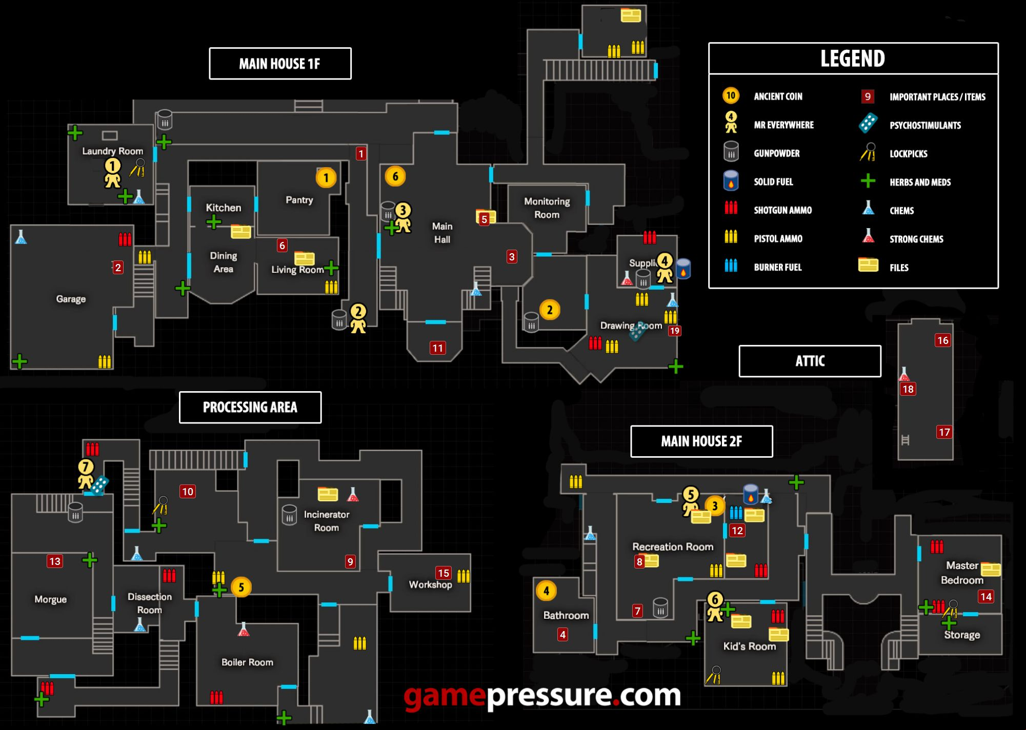 Resident Evil VII - M1 Main house Resident Evil VII - M1 Main house
