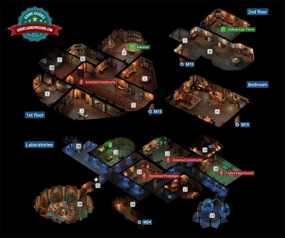 Pillars of Eternity 2 Deadfire M32 - Neketaka: Arkemyr's Manor Pillars of Eternity 2 Deadfire M32 - Neketaka: Arkemyr's Manor