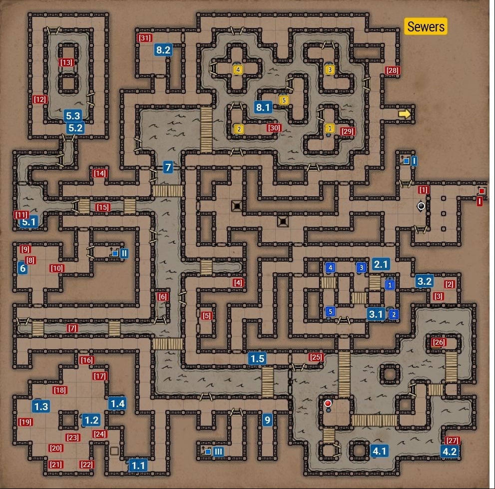 Legend of Grimrock 2 - Sewers Legend of Grimrock 2 - Sewers