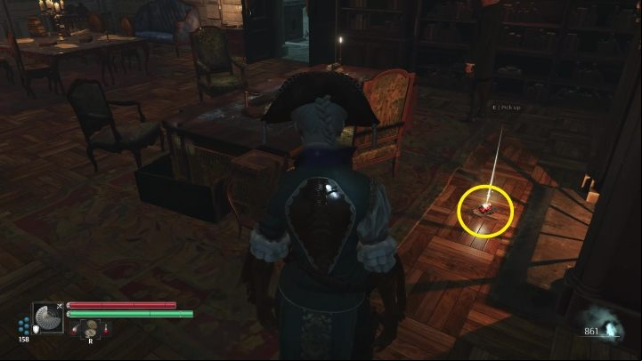 After talking to the man, read the letter, which you will find near the fireplace - Steelrising: In Memory of the Dauphin - walkthrough - Side missions - Steelrising Guide, Walkthrough