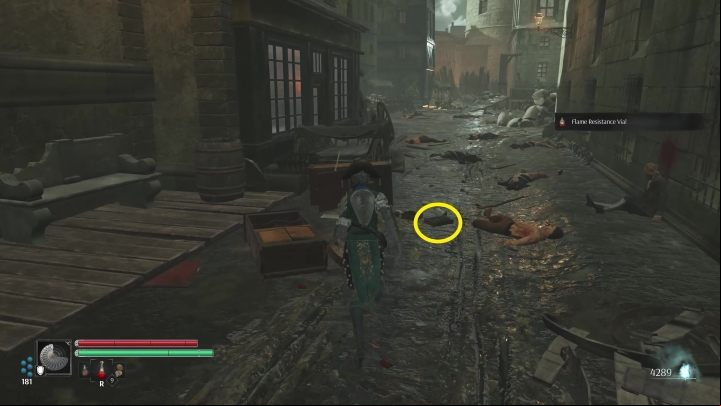In the alley, approach the book on the ground - Steelrising: In search of Abbot Gregoire - walkthrough - Main missions - Steelrising Guide, Walkthrough