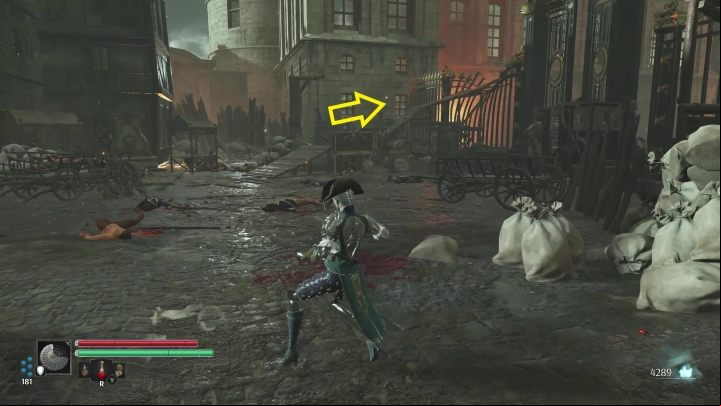 Follow the footbridges to get behind the fence - Steelrising: In search of Abbot Gregoire - walkthrough - Main missions - Steelrising Guide, Walkthrough
