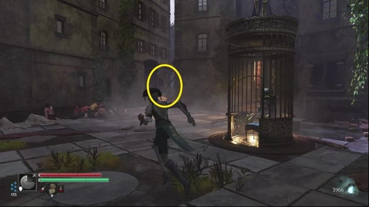 This time, however, you can use a shortcut (depending on whether you've unlocked it) - Steelrising: Origins sidequest - walkthrough - Side missions - Steelrising Guide, Walkthrough