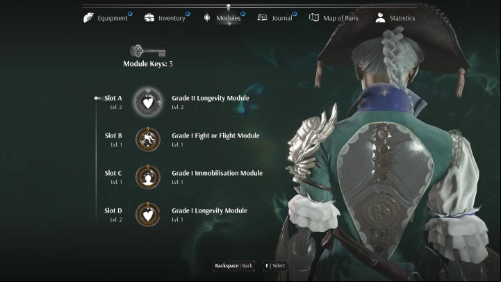 Modules are special implants - Steelrising: Equipment - upgrading and management - Basics - Steelrising Guide, Walkthrough