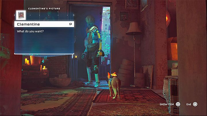 You will meet Clementine there - Stray: Midtown, Chapter 10 - walkthrough - Walkthrough - Stray Guide, Walkthrough
