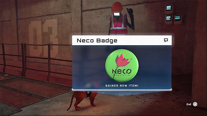 Afterwards, use the same path to return to the employee - Stray: Badges - list of all - Secrets and Collectibles - Stray Guide, Walkthrough