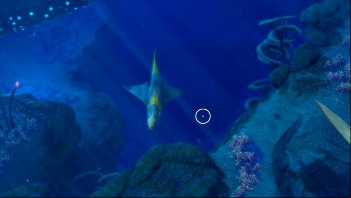 A Brute Shark. - Subnautica Below Zero: Shallow Twisty Bridges and Twisty Bridges - biome guide - Biomes - Subnautica Game Guide
