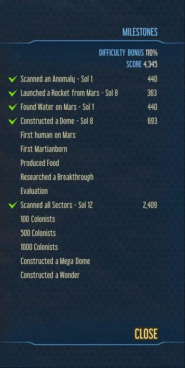 1 - Milestones in Surviving Mars - Gameplay - Surviving Mars Game Guide