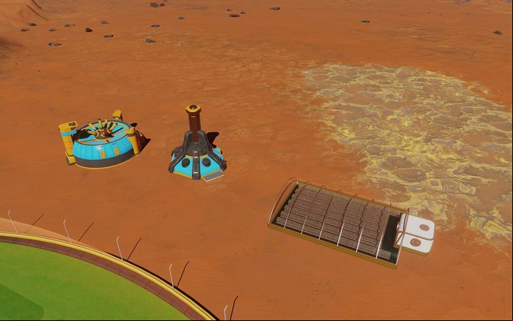 At the beginning of the game, you will have very limited options of defending against threats (especially against weather conditions and meteorites) - Expanding your base in Surviving Mars - Gameplay - Surviving Mars Game Guide