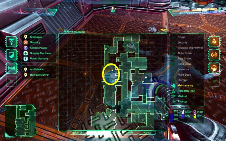 Behind the unlocked door is reader - System Shock Remake: How to avoid radiation and biological contamination? - FAQ - System Shock Remake Guide