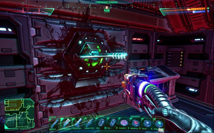 1 - System Shock Remake: Destroying four antennas in Systems Engineering - puzzle description - Puzzles - System Shock Remake Guide