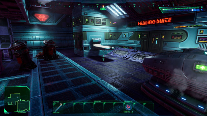 To draw the weapon, just press that key again or click on the number assigned to the weapon on the quick access bar at the bottom of the screen - System Shock Remake: How to holster a weapon? - FAQ - System Shock Remake Guide