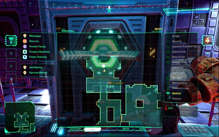 This Keycard is found in the Medical Deck - System Shock Remake: All Keycards - Secrets and Collectibles - System Shock Remake Guide