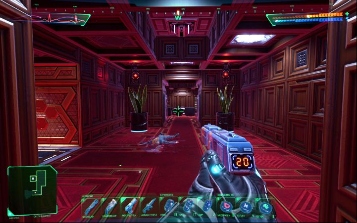 This is the deck for the station authorities where you can find, e - System Shock Remake: Interactive map - Basics - System Shock Remake Guide