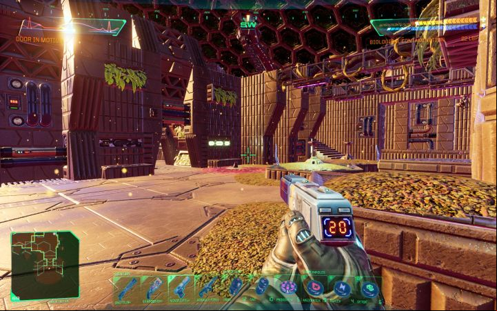 This is 1 out of the 3 covered locations that you will reach from the Executive deck - System Shock Remake: Interactive map - Basics - System Shock Remake Guide