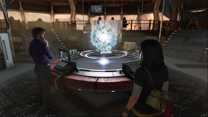 After you get back to Bruce, youll find out that you arent able to locate Tony Starks position without a neural link - Marvels Avengers: Hello old friend, walkthrough - Helicarrier - Marvels Avengers Guide