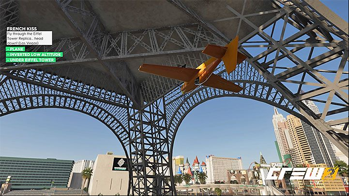 Description: Fly through the Eiffel Tower Replica - Album - Freestyle in The Crew 2 - Photo Ops - The Crew 2 Game Guide