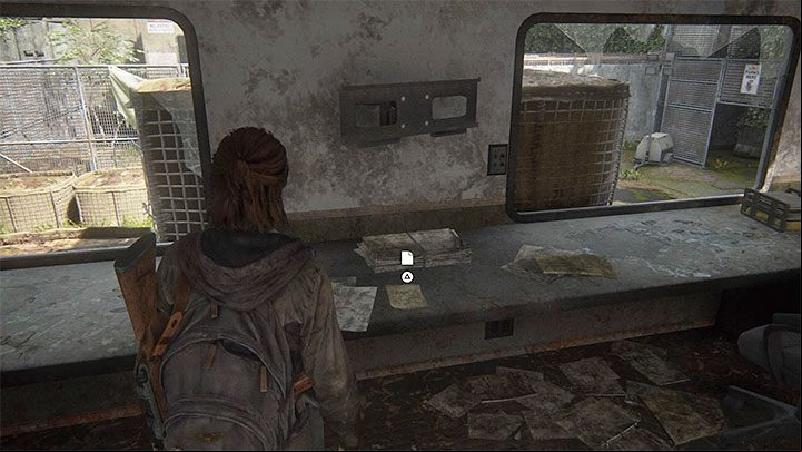 The document is on the desk - The Last of Us 2: The Gate - collectibles, artefacts, coins - Seattle Day 1 - Ellie - The Last of Us 2 Guide