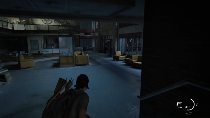 After the cut-scene, run after the woman - The Last of Us 2: St. Marys Hospital, Seattle Day 2 Ellie walkthrough - Seattle Day 2 - Ellie - The Last of Us 2 Guide