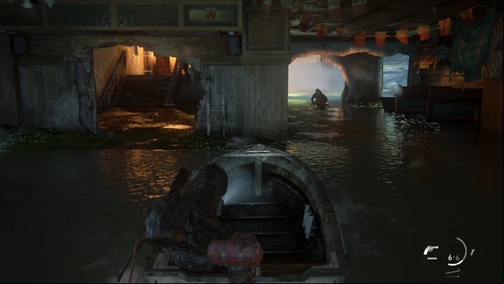 Enter the enemy base - The Last of Us 2: The Flooded City - boat trip, Seattle Day 3 Ellie walkthrough - Seattle Day 3 - Ellie - The Last of Us 2 Guide