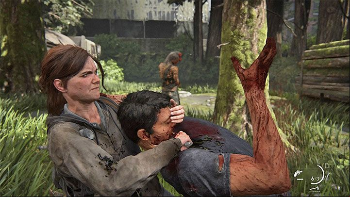 There are two main ways of disposing of opponents quietly - The Last of Us 2: Combat and stealth guide - Basics - The Last of Us 2 Guide