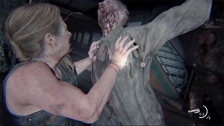 During melee combat, your hero can get grabbed - avoid it as much as possible - The Last of Us 2: Combat and stealth guide - Basics - The Last of Us 2 Guide