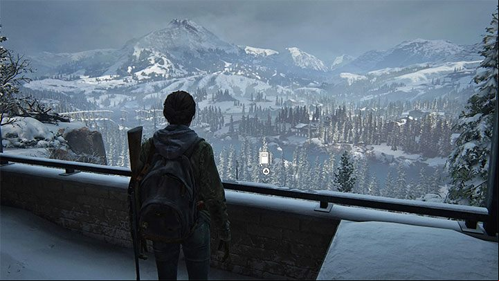 After entering the building, you will reach a vantage point - The Last of Us 2: Patrol - collectibles, artefacts, coins - Jackson - The Last of Us 2 Guide