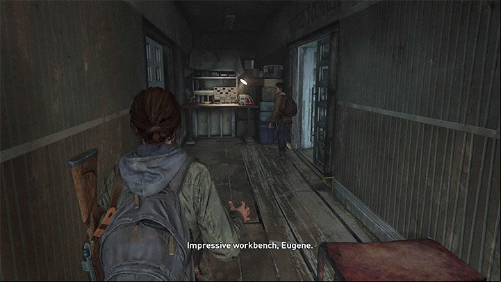 You cant miss the workbench in the Patrol stage - The Last of Us 2: Patrol - collectibles, artefacts, coins - Jackson - The Last of Us 2 Guide
