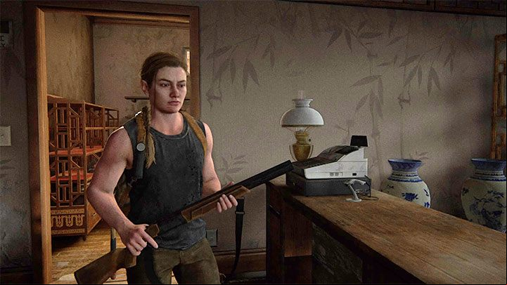 Get to the ground floor of that building - The Last of Us 2: How to get Shotgun? - Combat - The Last of Us 2 Guide